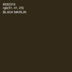 #332919 - Black Marlin Color Image